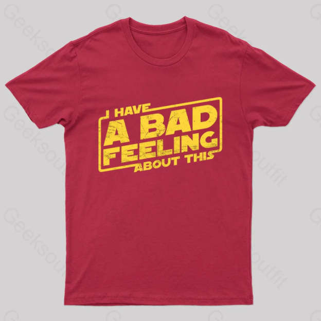 Here We Go Again Nerd T-Shirt Red / S