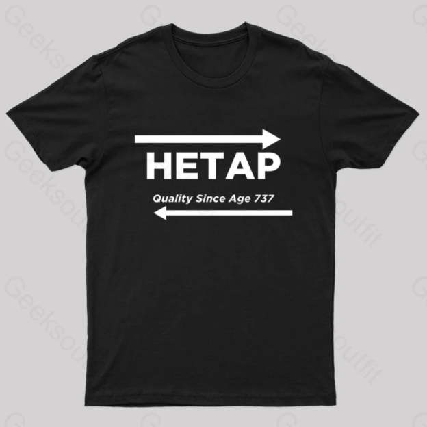 Hetap Nerd T-Shirt Black / S