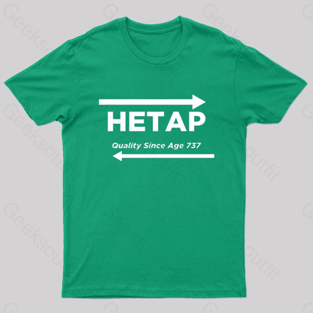 Hetap Nerd T-Shirt Green / S