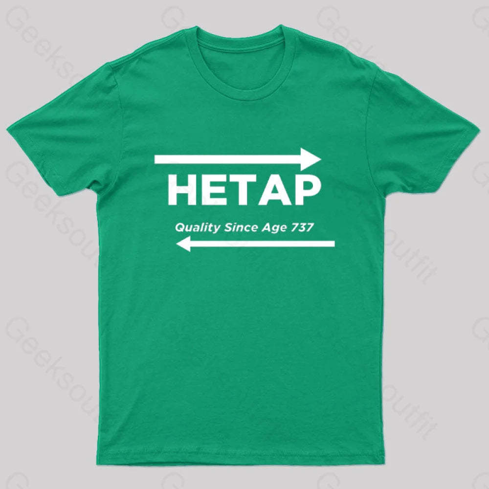 Hetap Nerd T-Shirt Green / S