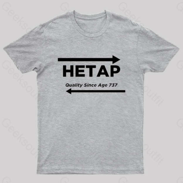 Hetap Nerd T-Shirt Grey / S