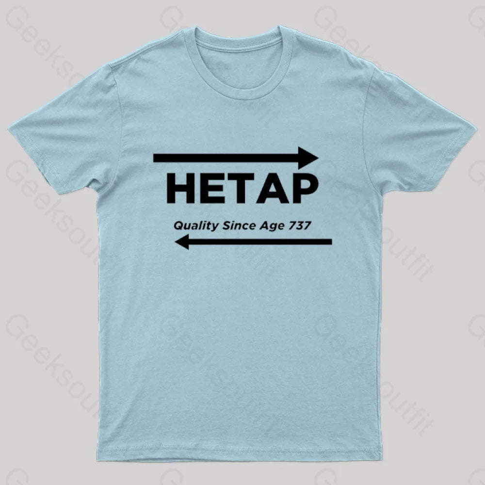 Hetap Nerd T-Shirt Light Blue / S