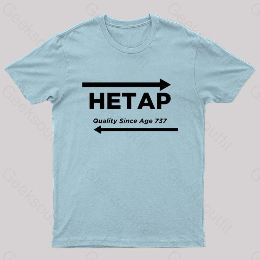 Hetap Nerd T-Shirt Light Blue / S