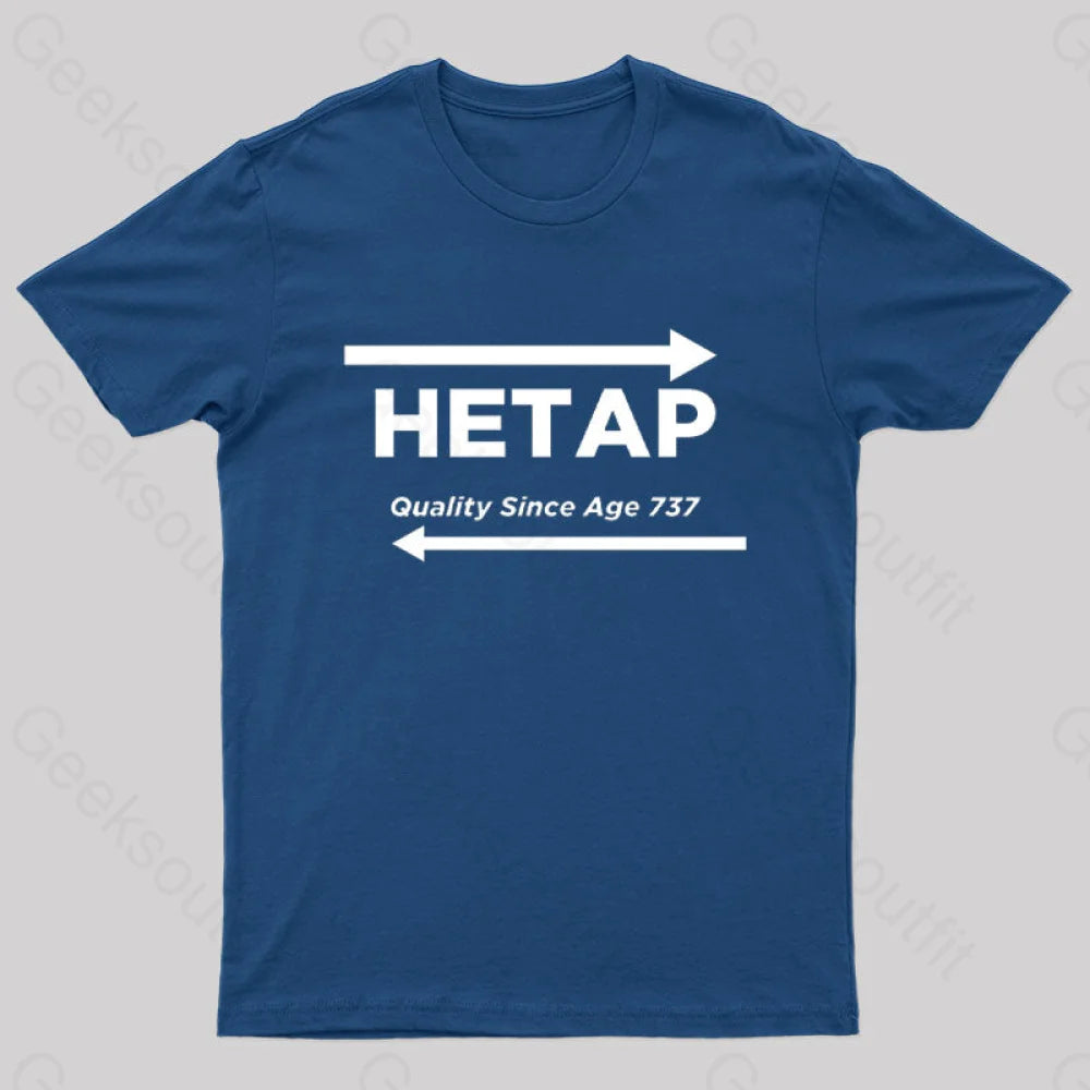 Hetap Nerd T-Shirt Navy / S