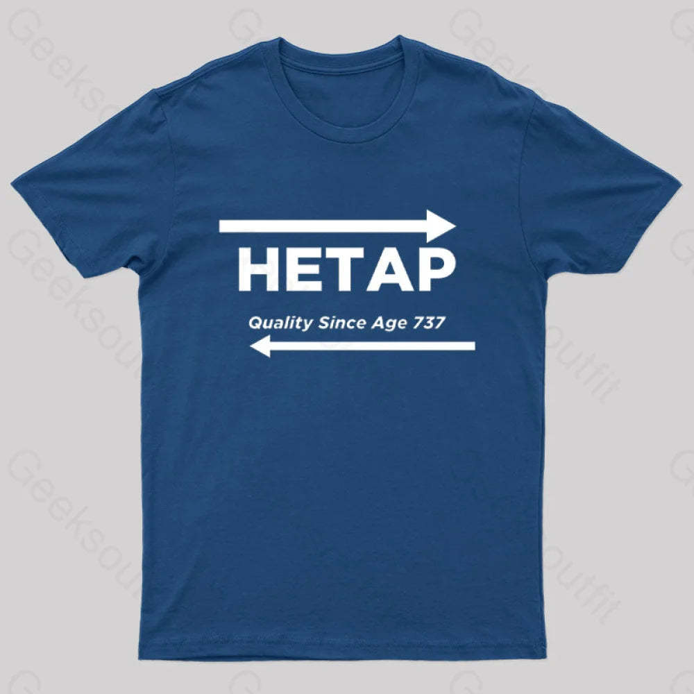 Hetap Nerd T-Shirt Navy / S