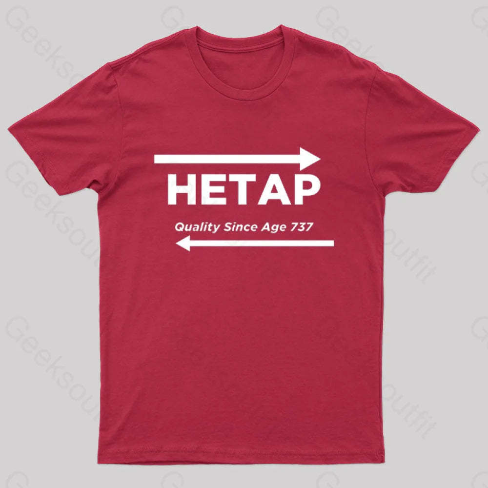 Hetap Nerd T-Shirt Red / S