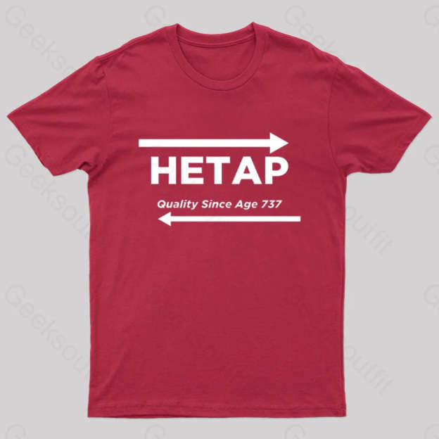 Hetap Nerd T-Shirt Red / S