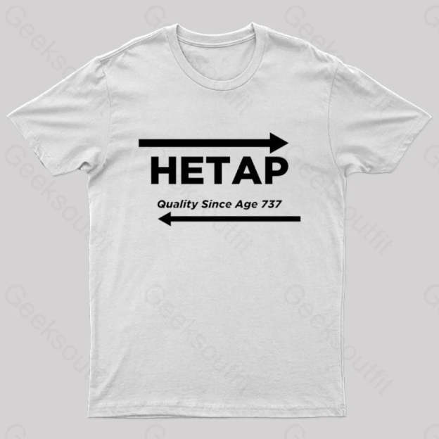 Hetap Nerd T-Shirt White / S