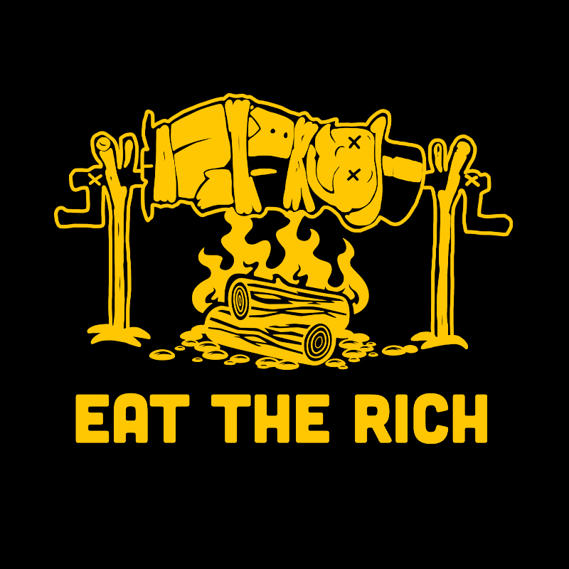 Eat the Rich Geek T-Shirt