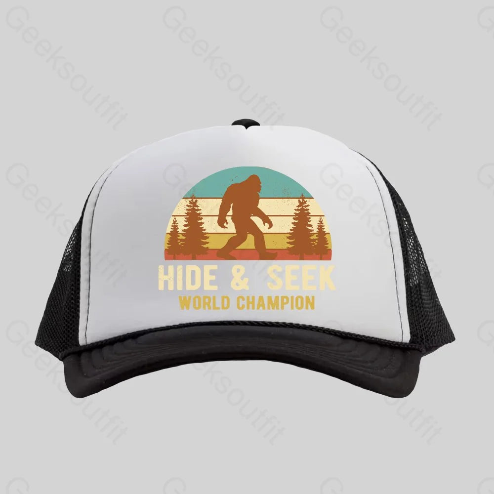 Hide N' Seek World Champion Trucker Hat - Geeksoutfit