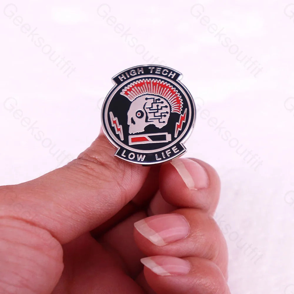 High Tech Low Life Pins