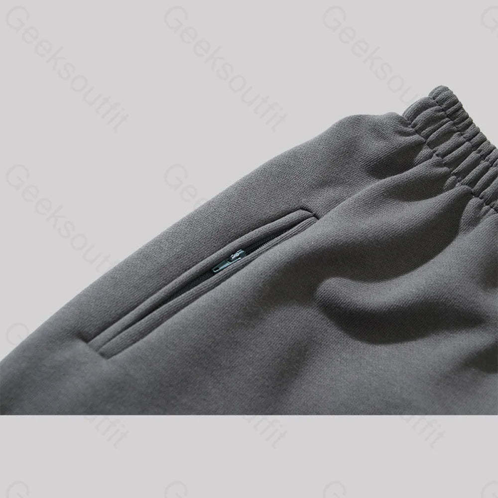 Highly Elastic Breathable Vintage Raw Edges Geek Shorts