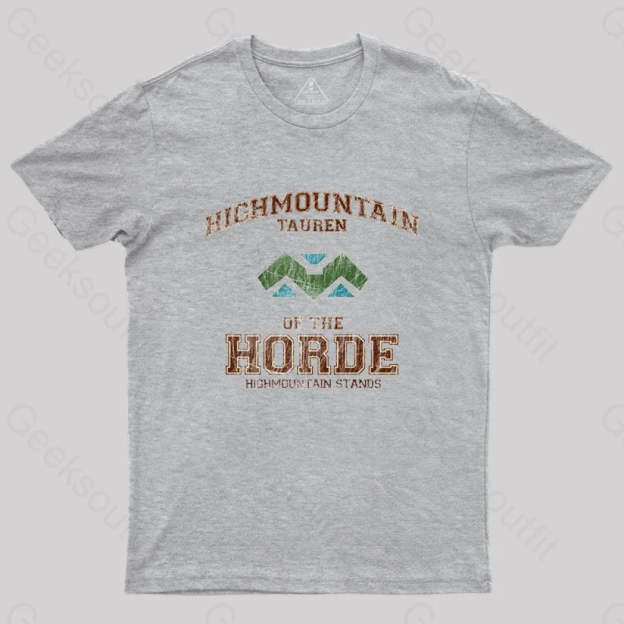 Highmountain T-Shirt Grey / S