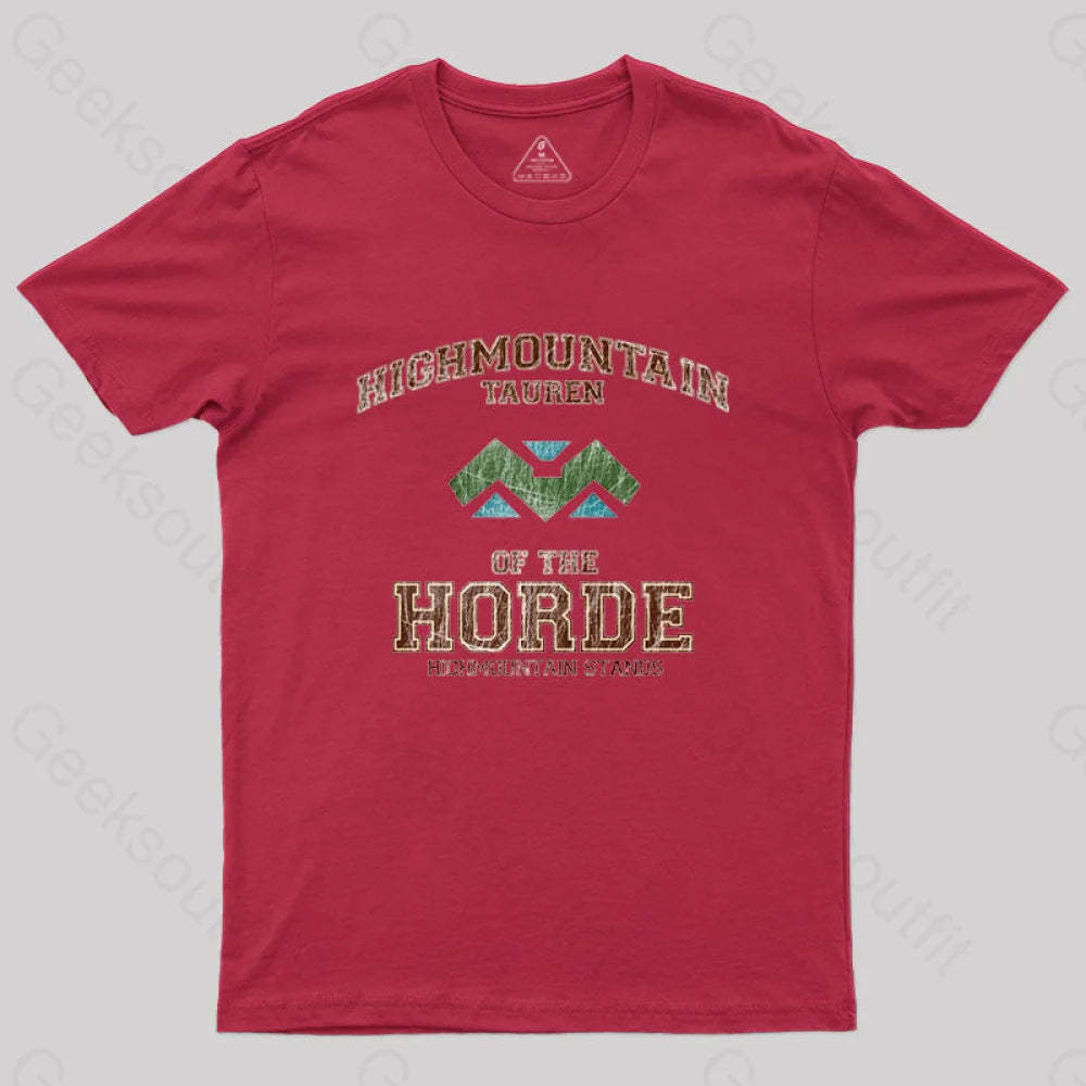 Highmountain T-Shirt Red / S