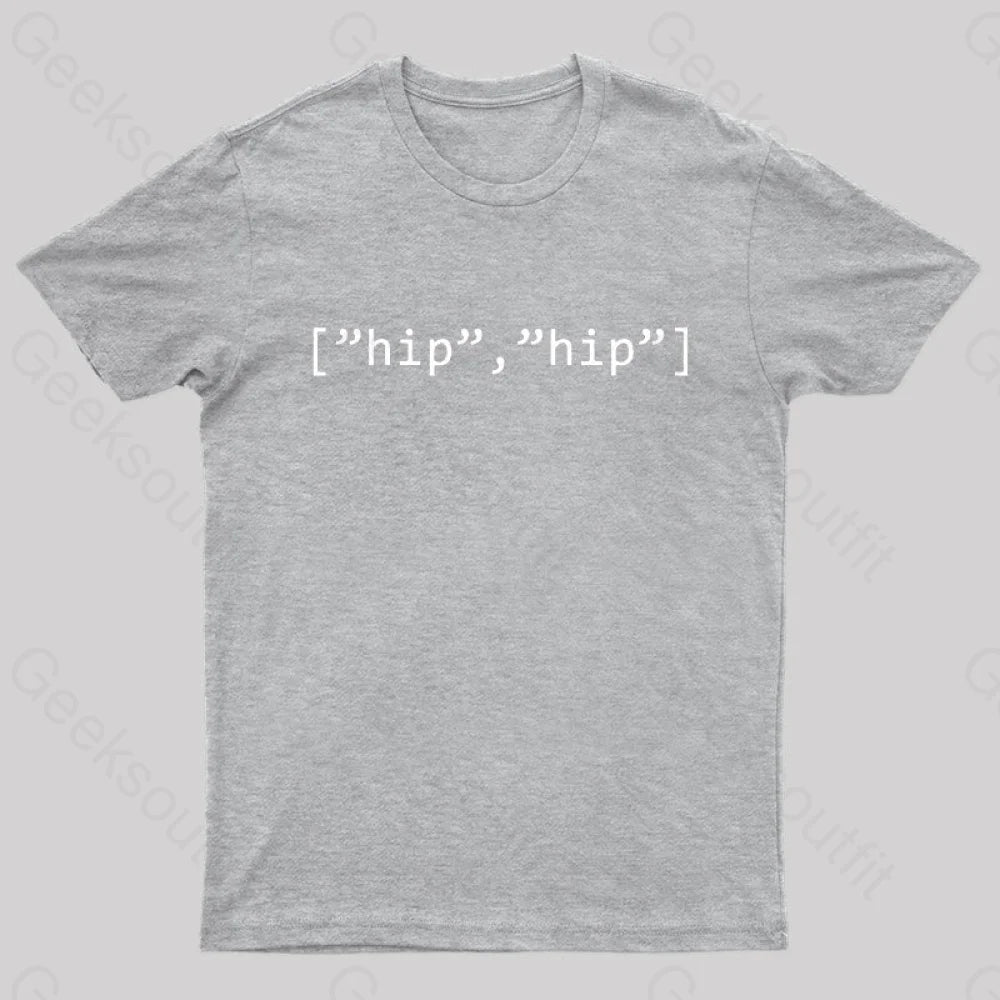Hip Array Nerd T-Shirt Grey / S