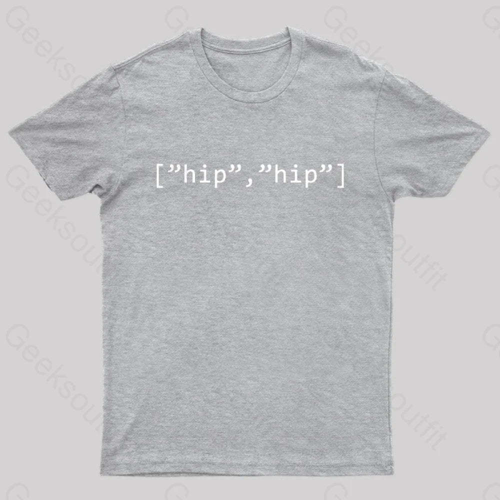 Hip Array Nerd T-Shirt Grey / S