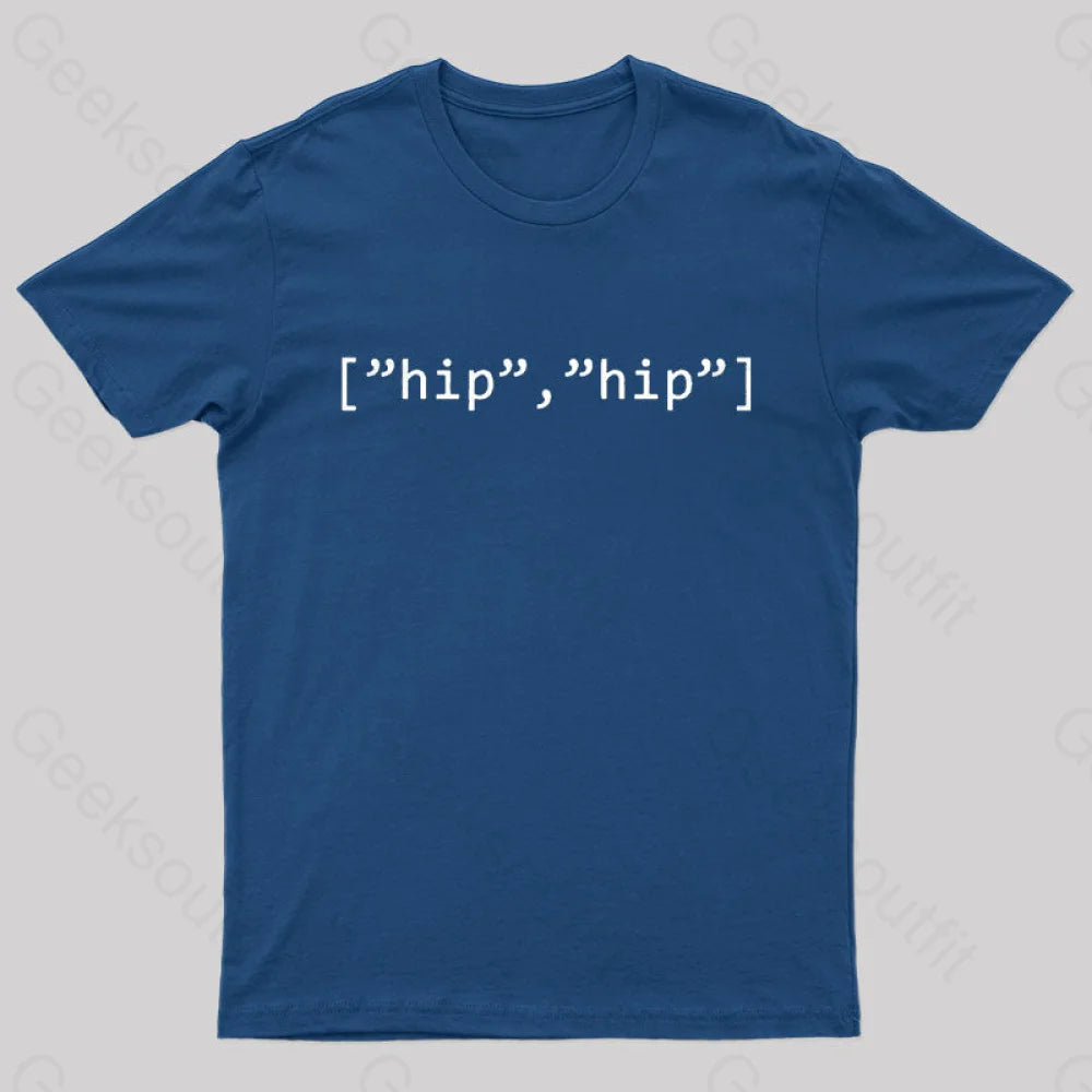 Hip Array Nerd T-Shirt Navy / S