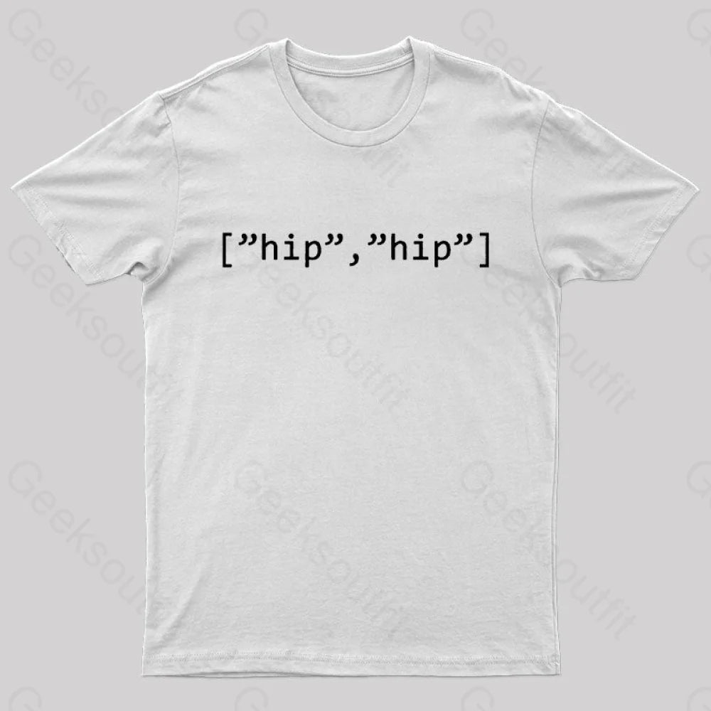 Hip Array Nerd T-Shirt White / S