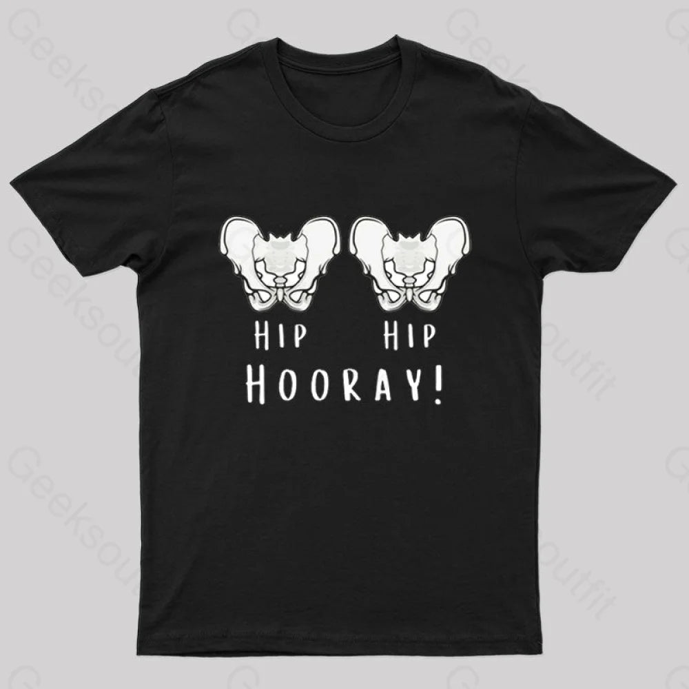 Hip Hooray! Geek T-Shirt Black / S