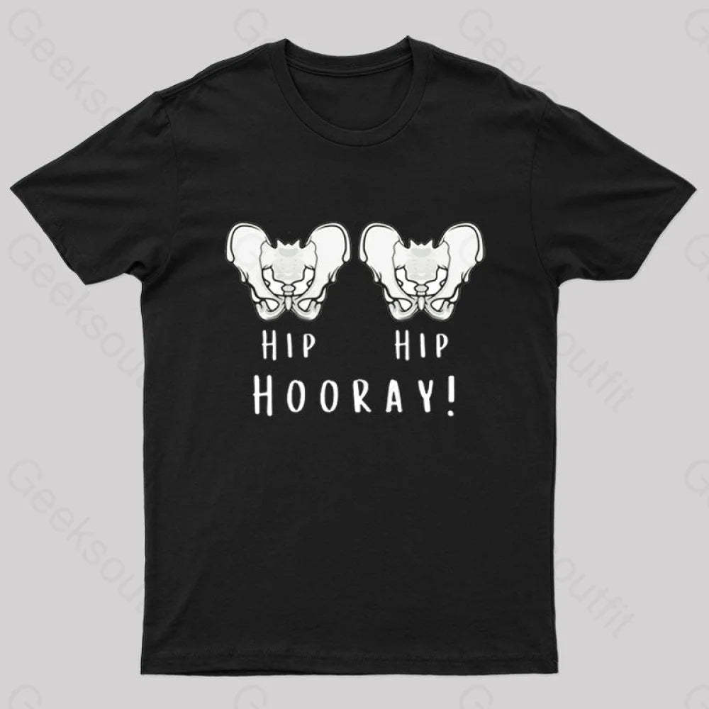 Hip Hooray! Geek T-Shirt Black / S