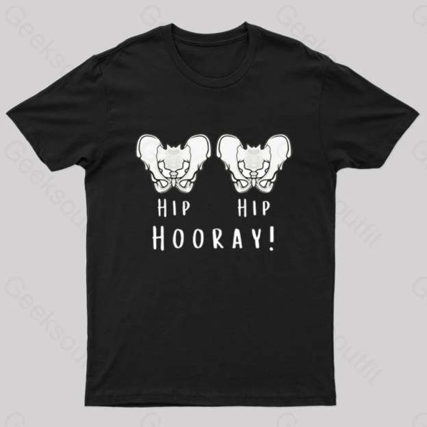Hip Hooray! Geek T-Shirt Black / S