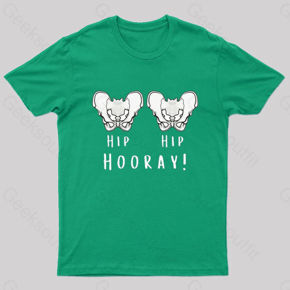 Hip Hooray! Geek T-Shirt Green / S