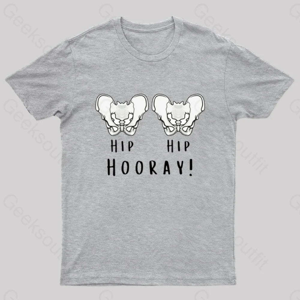Hip Hooray! Geek T-Shirt Grey / S