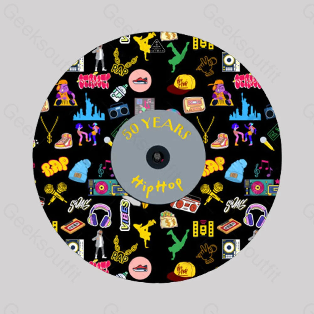 Hip-Hop Culture With Iconic Record Art T-Shirt