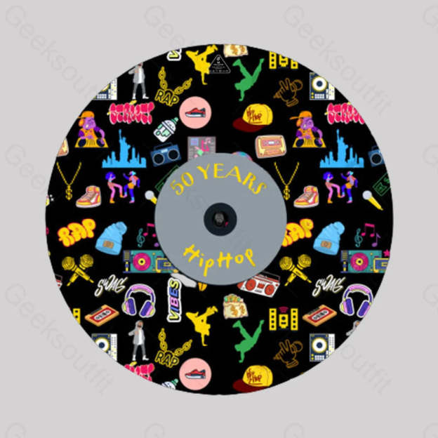 Hip-Hop Culture With Iconic Record Art T-Shirt