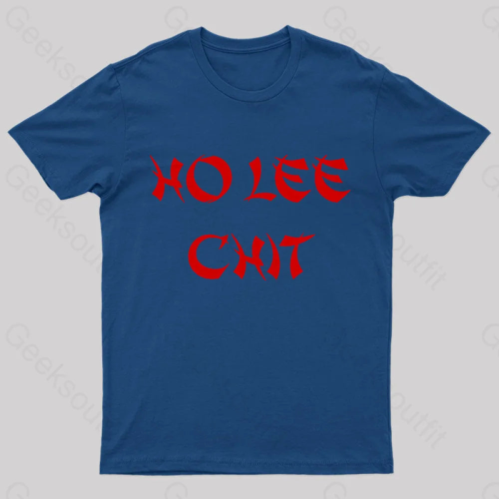 Ho Lee Chit Geek T-Shirt Navy / S