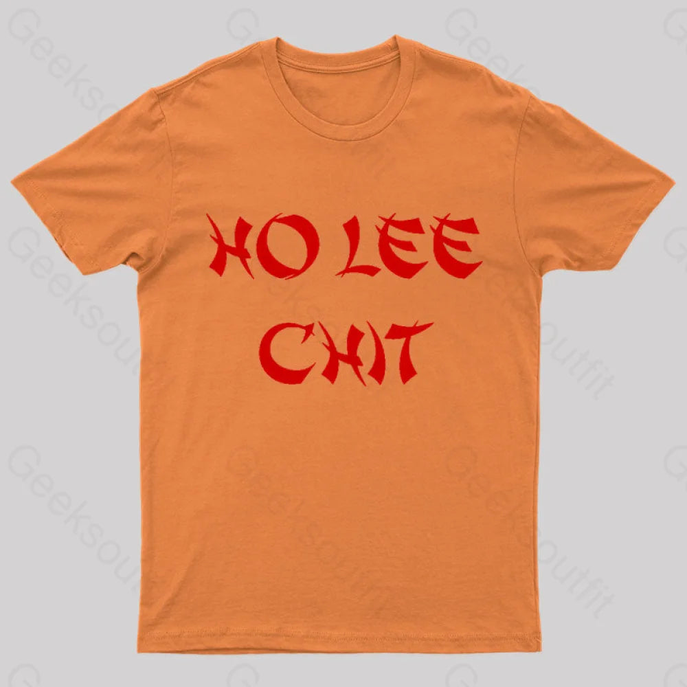 Ho Lee Chit Geek T-Shirt Orange / S