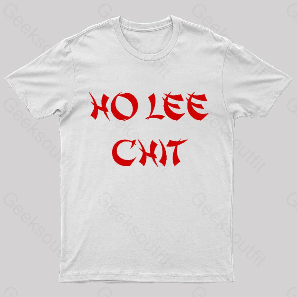 Ho Lee Chit Geek T-Shirt White / S