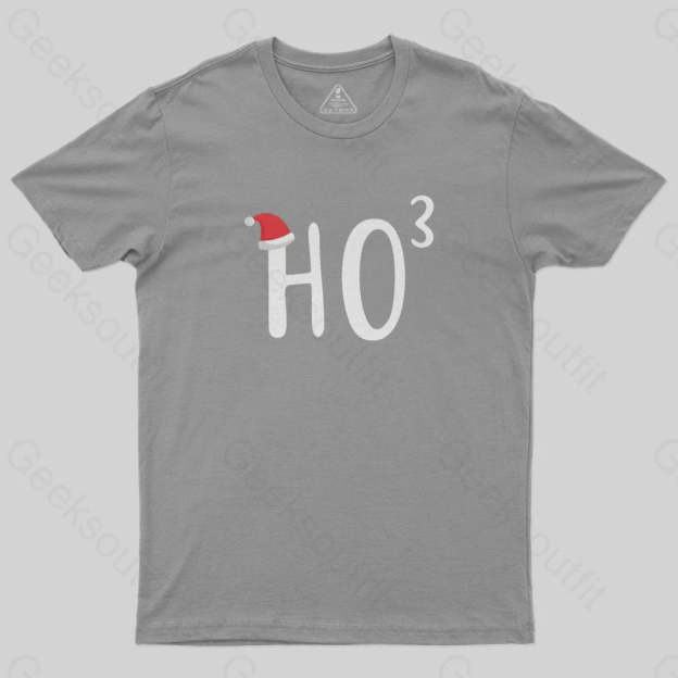 HO to the third power Christmas T-Shirt - Geeksoutfit
