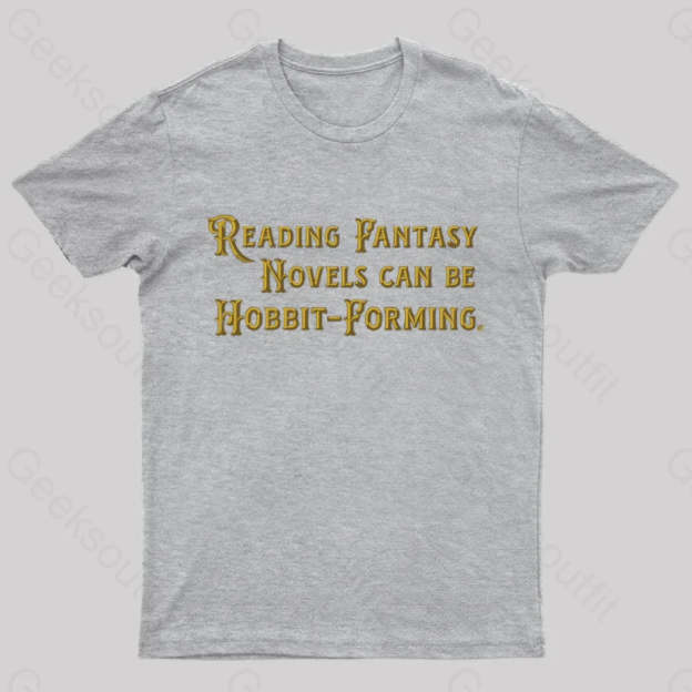 Hobbit Forming Geek T-Shirt Grey / S