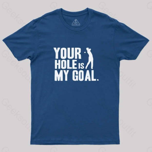 Hole Is My Goal T-Shirt Navy / S