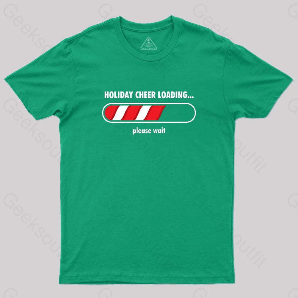 Holidays Loading T-Shirt Green / S