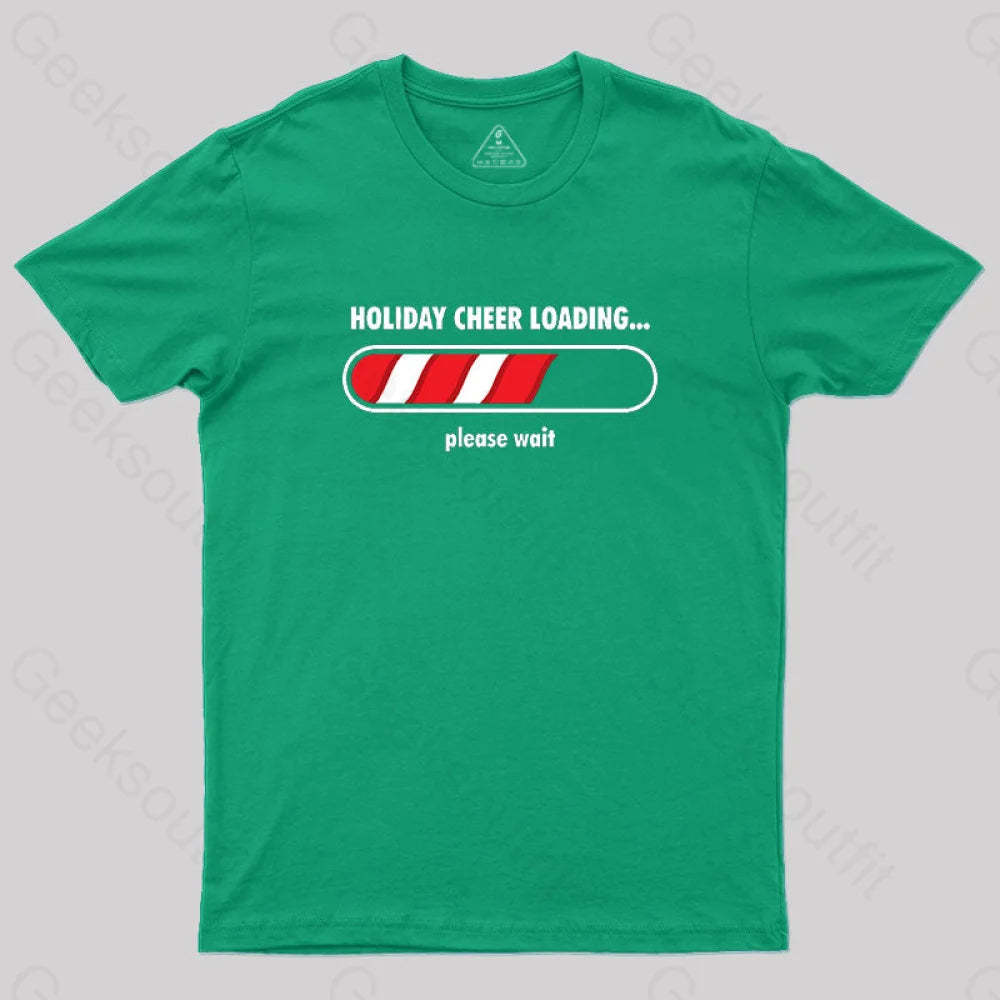 Holidays Loading T-Shirt Green / S