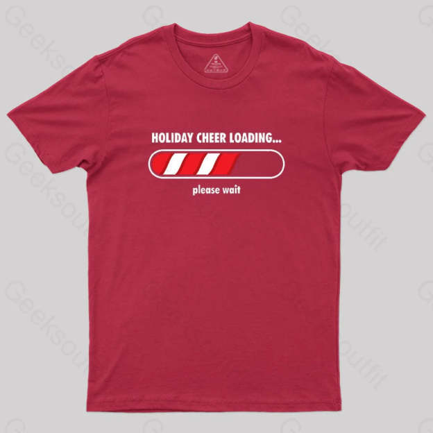 Holidays Loading T-Shirt Red / S