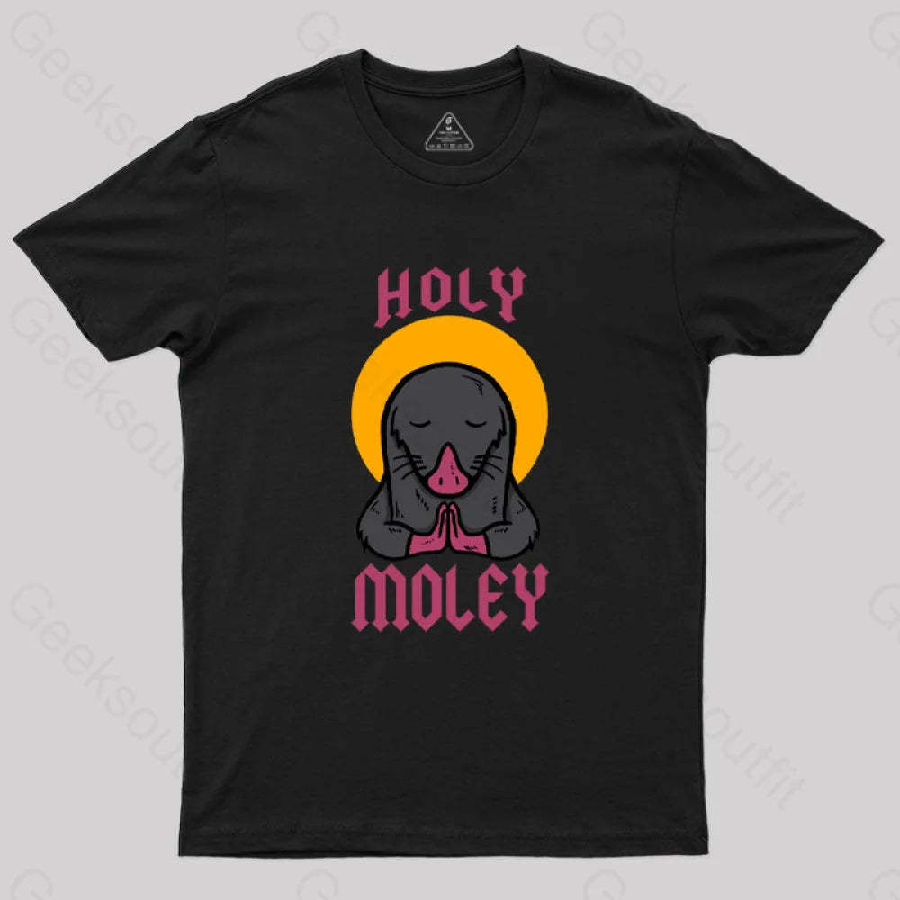 Holy Moley T-Shirt Black / S