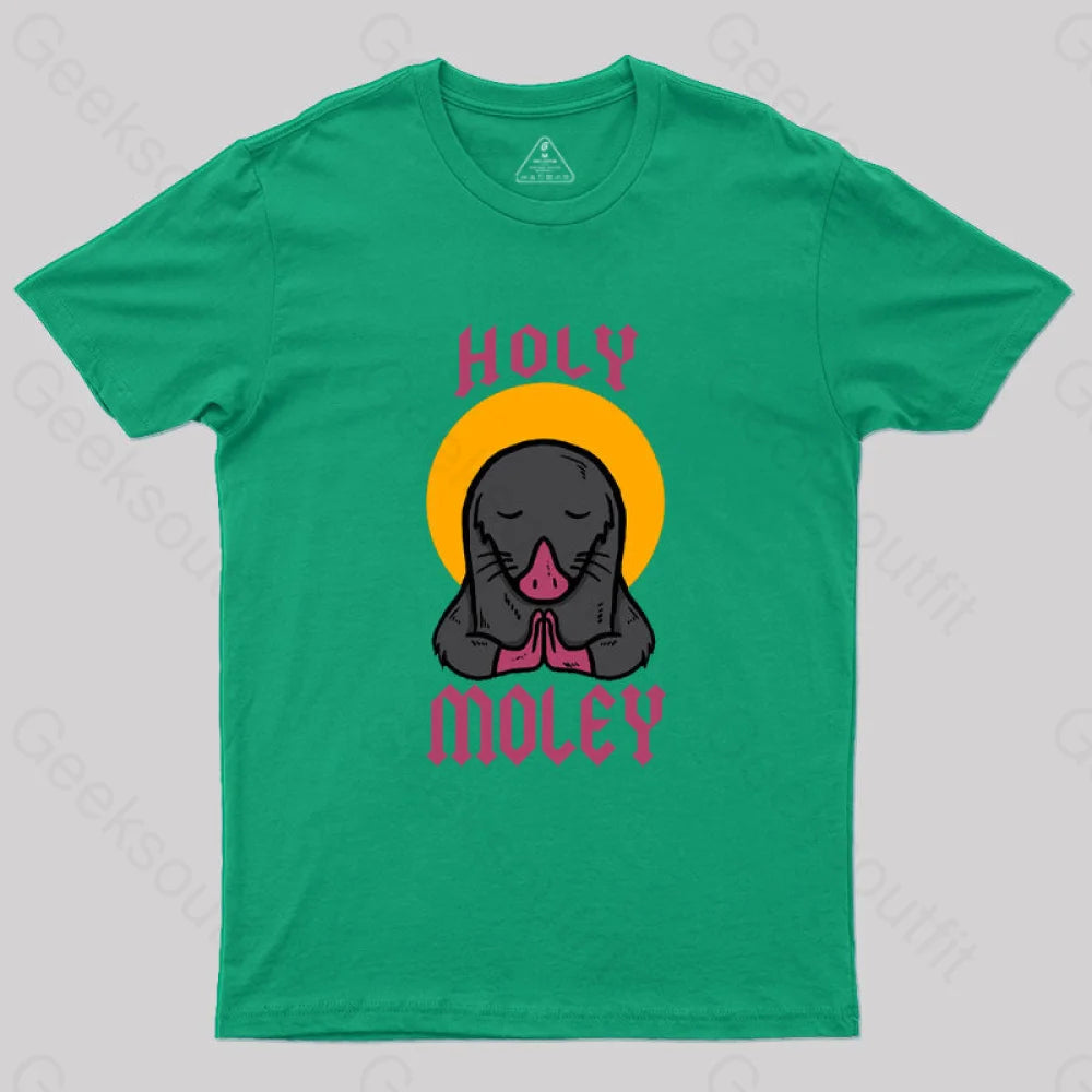 Holy Moley T-Shirt Green / S