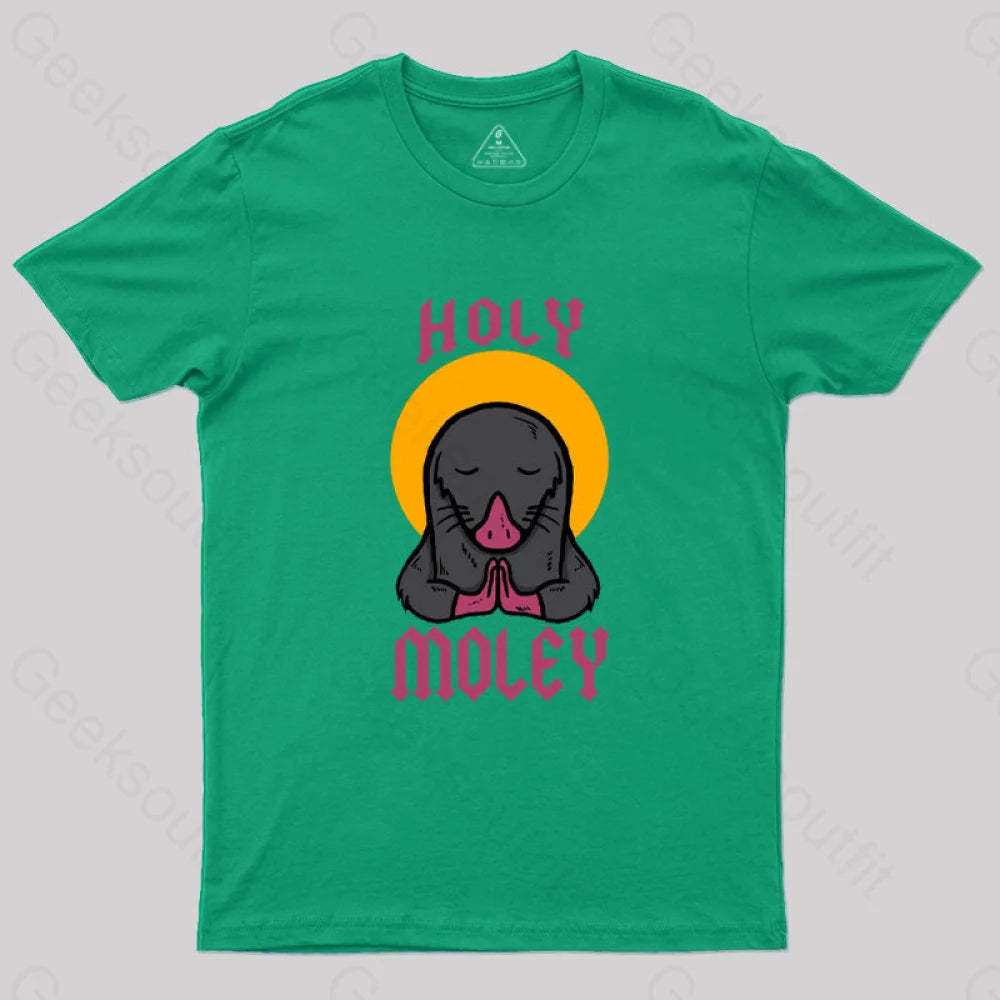 Holy Moley T-Shirt Green / S