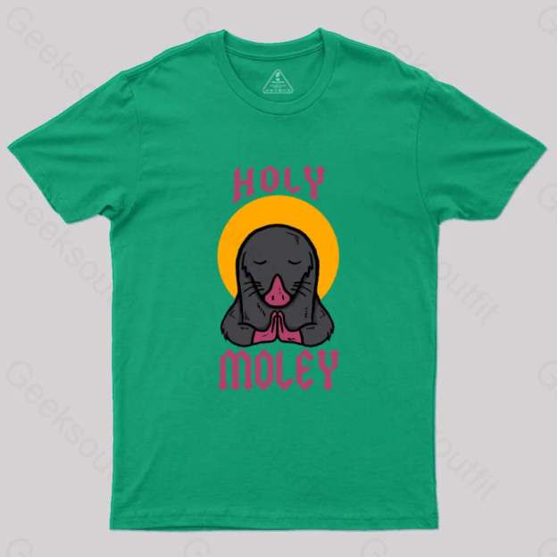 Holy Moley T-Shirt Green / S