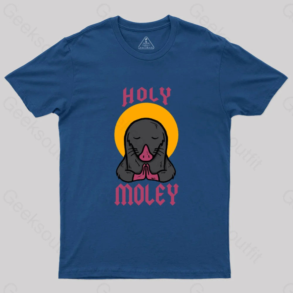 Holy Moley T-Shirt Navy / S