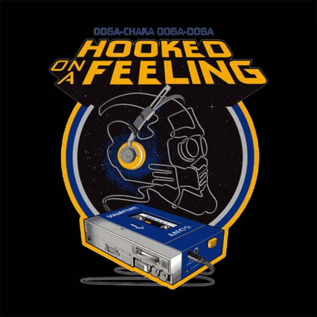 Hooked On A Feeling Nerd T-Shirt