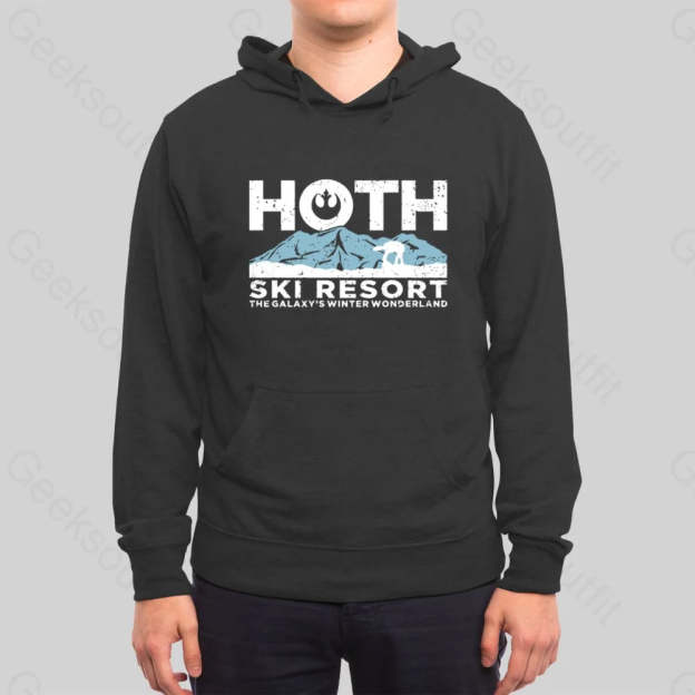 Hoth Ski Resort Hoodie - Geeksoutfit