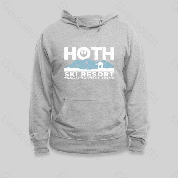 Hoth Ski Resort Hoodie - Geeksoutfit