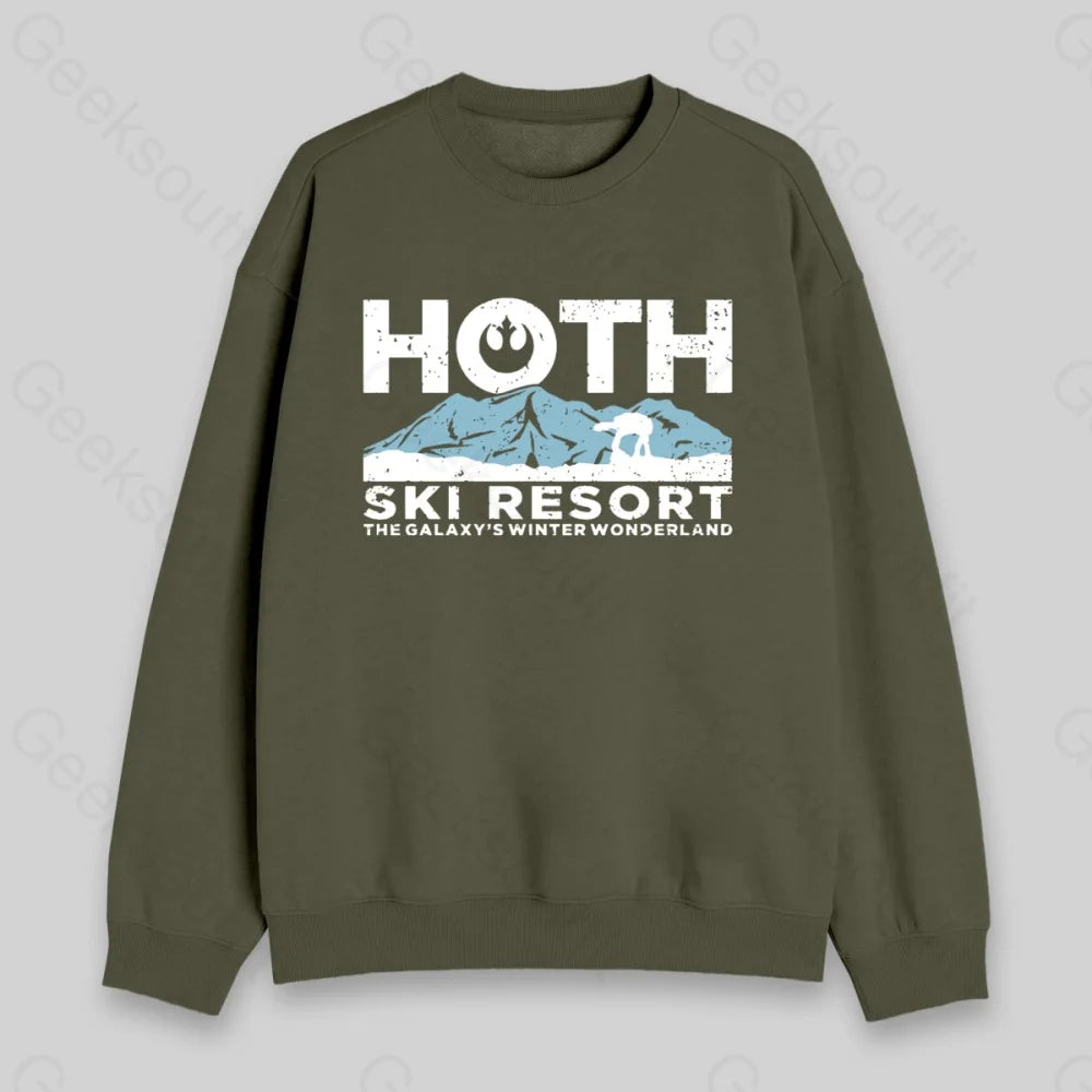 Hoth Ski Resort Sweatshirt - Geeksoutfit