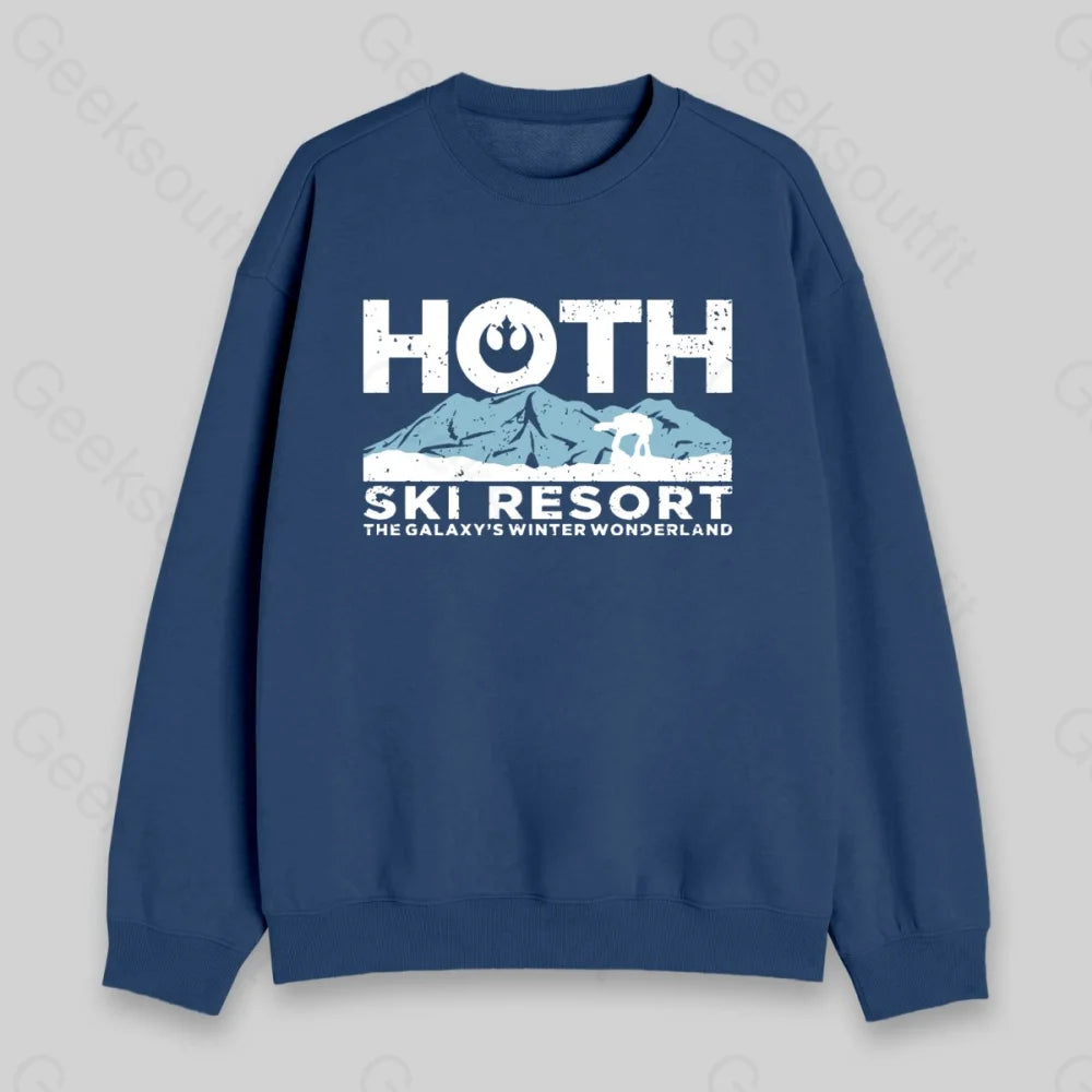 Hoth Ski Resort Sweatshirt - Geeksoutfit