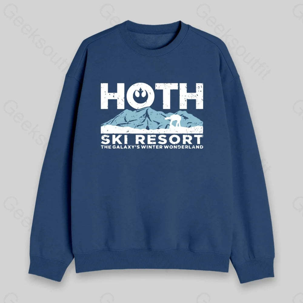 Hoth Ski Resort Sweatshirt - Geeksoutfit