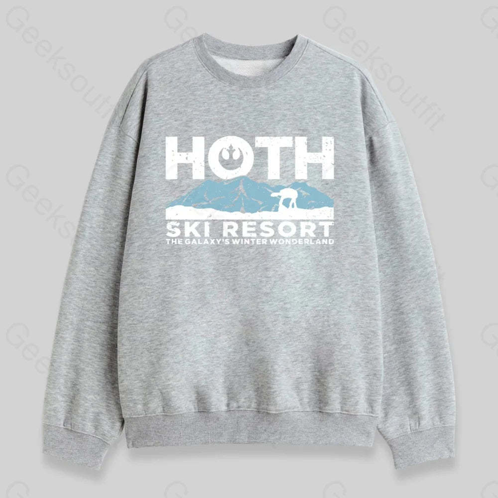Hoth Ski Resort Sweatshirt - Geeksoutfit